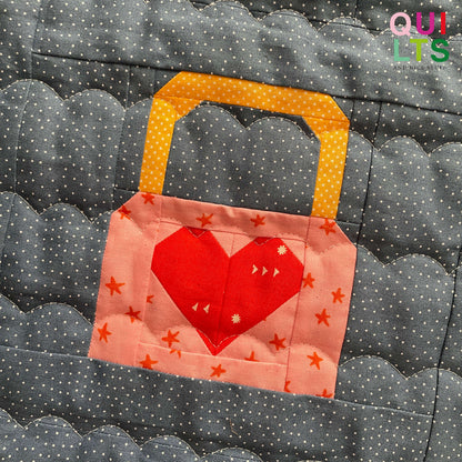 Padlock – PDF Quilt Block Pattern