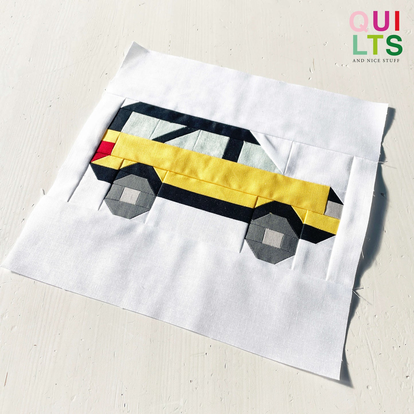 SUV – PDF Quilt Block Pattern