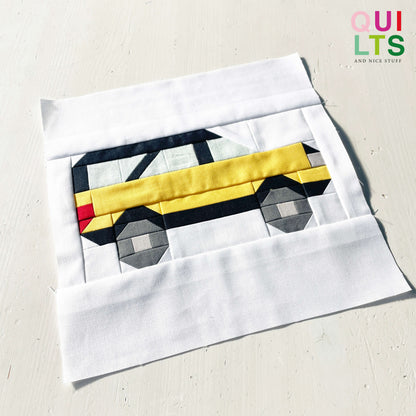 SUV – PDF Quilt Block Pattern