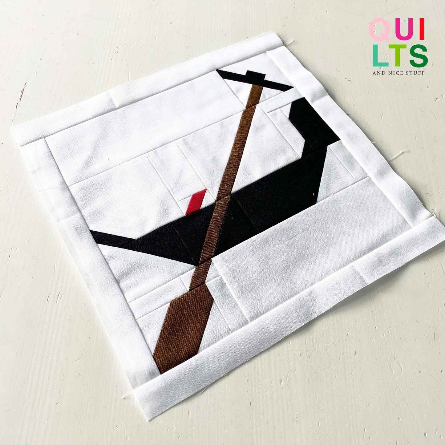 Venetian Gondola – PDF Quilt Block Pattern