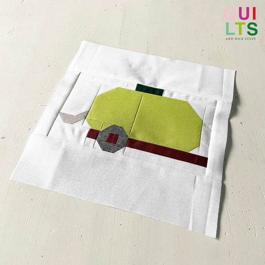 Wassertank – PDF Quilt Block Anleitung