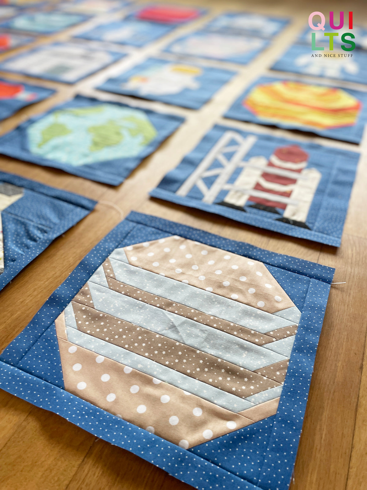 Jupiter – PDF Quilt Block Anleitung