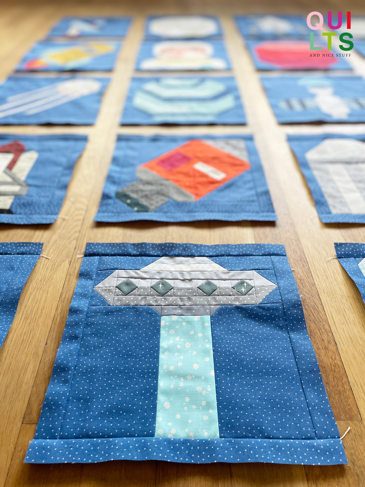UFO – PDF Quilt Block Pattern