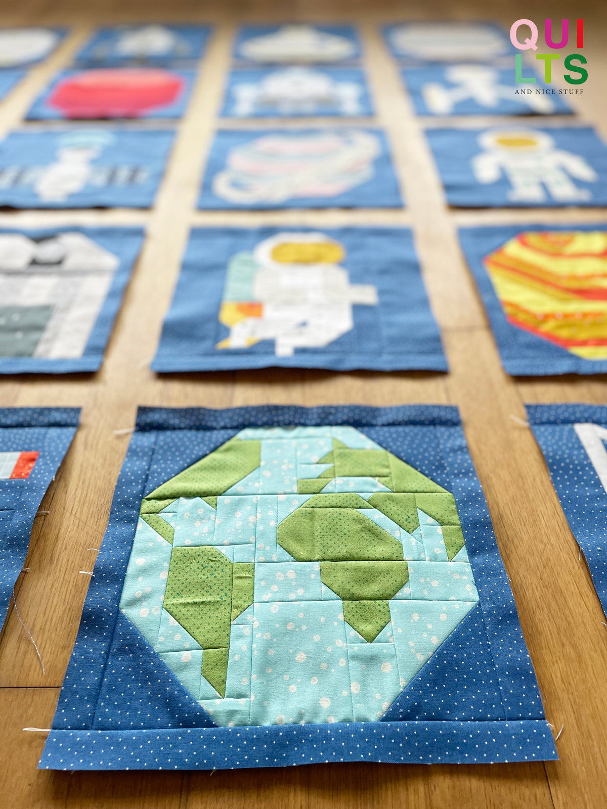 Erde – PDF Quilt Block Anleitung