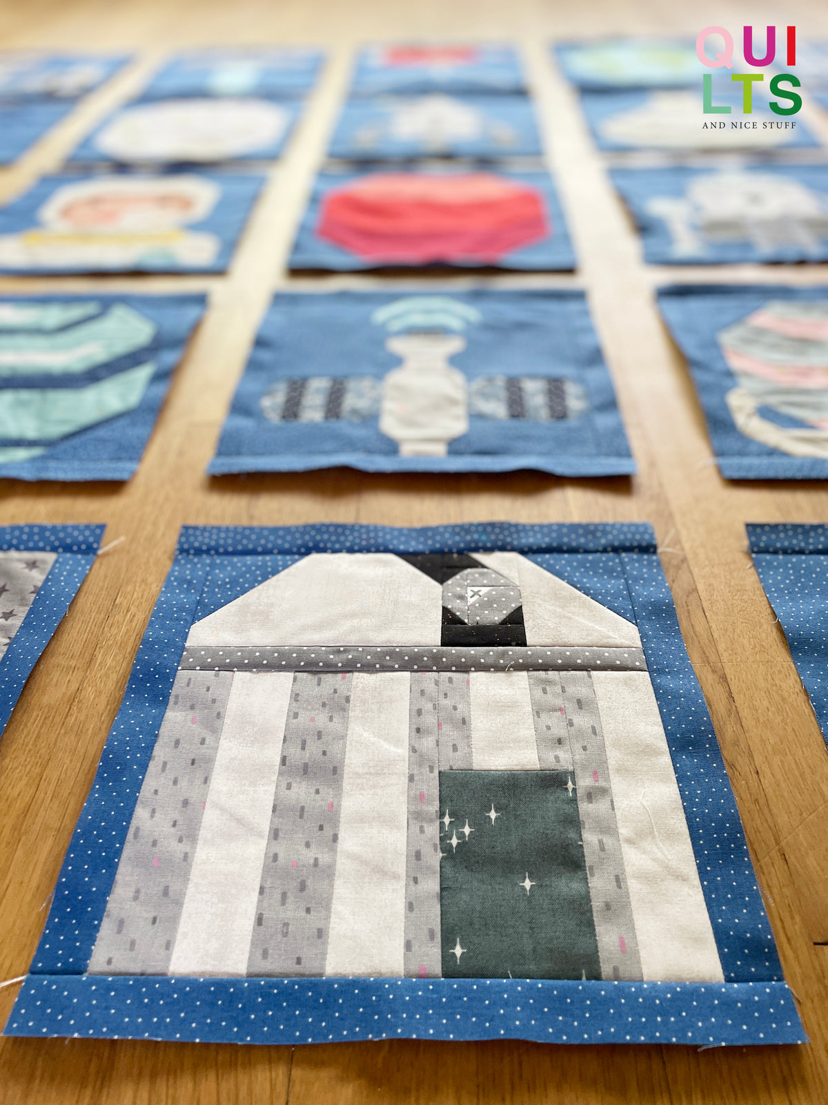 Planetarium – PDF Quilt Block Pattern