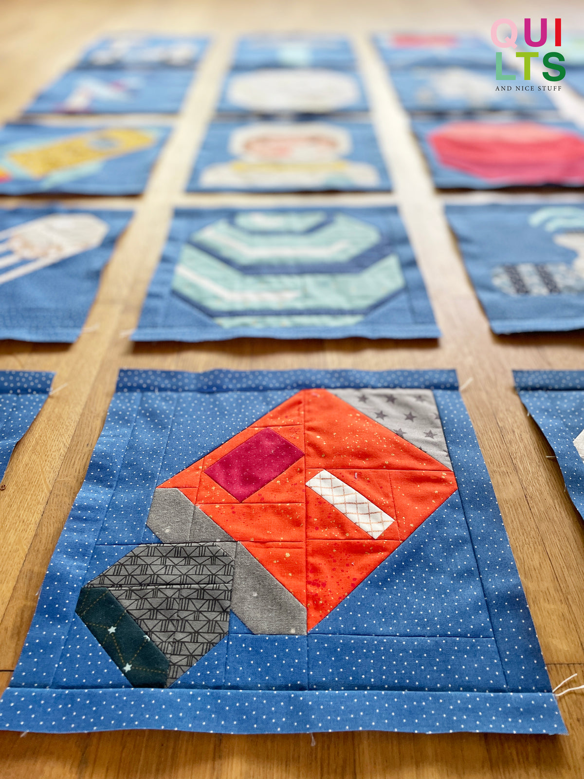 Space Capsule – PDF Quilt Block Pattern