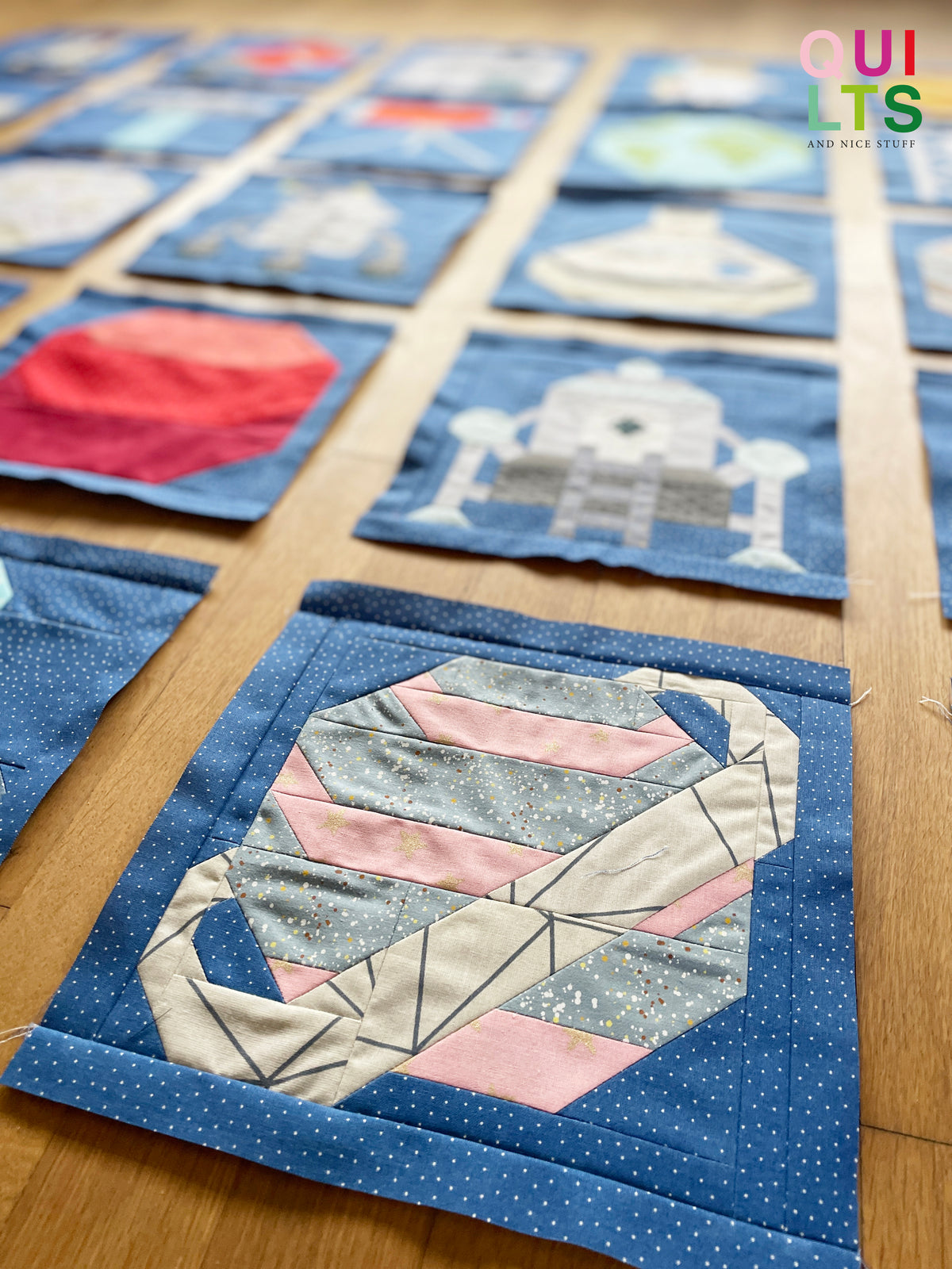 Saturn – PDF Quilt Block Anleitung