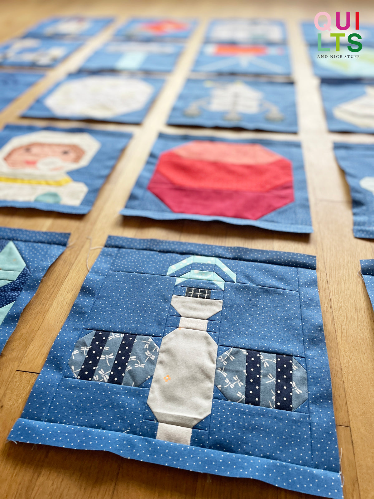 Satellit 2 – PDF Quilt Block Anleitung