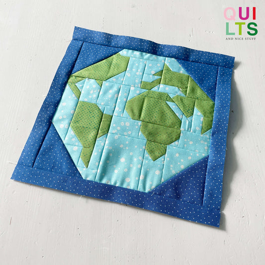 Erde – PDF Quilt Block Anleitung