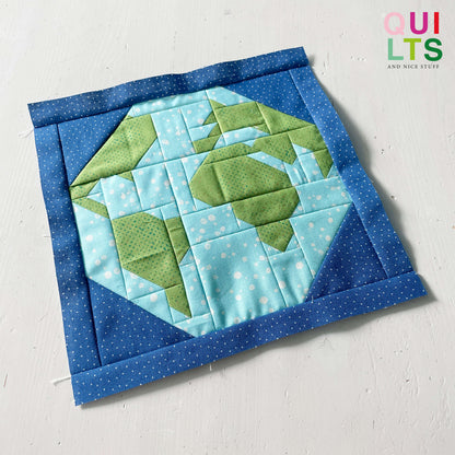 Erde – PDF Quilt Block Anleitung