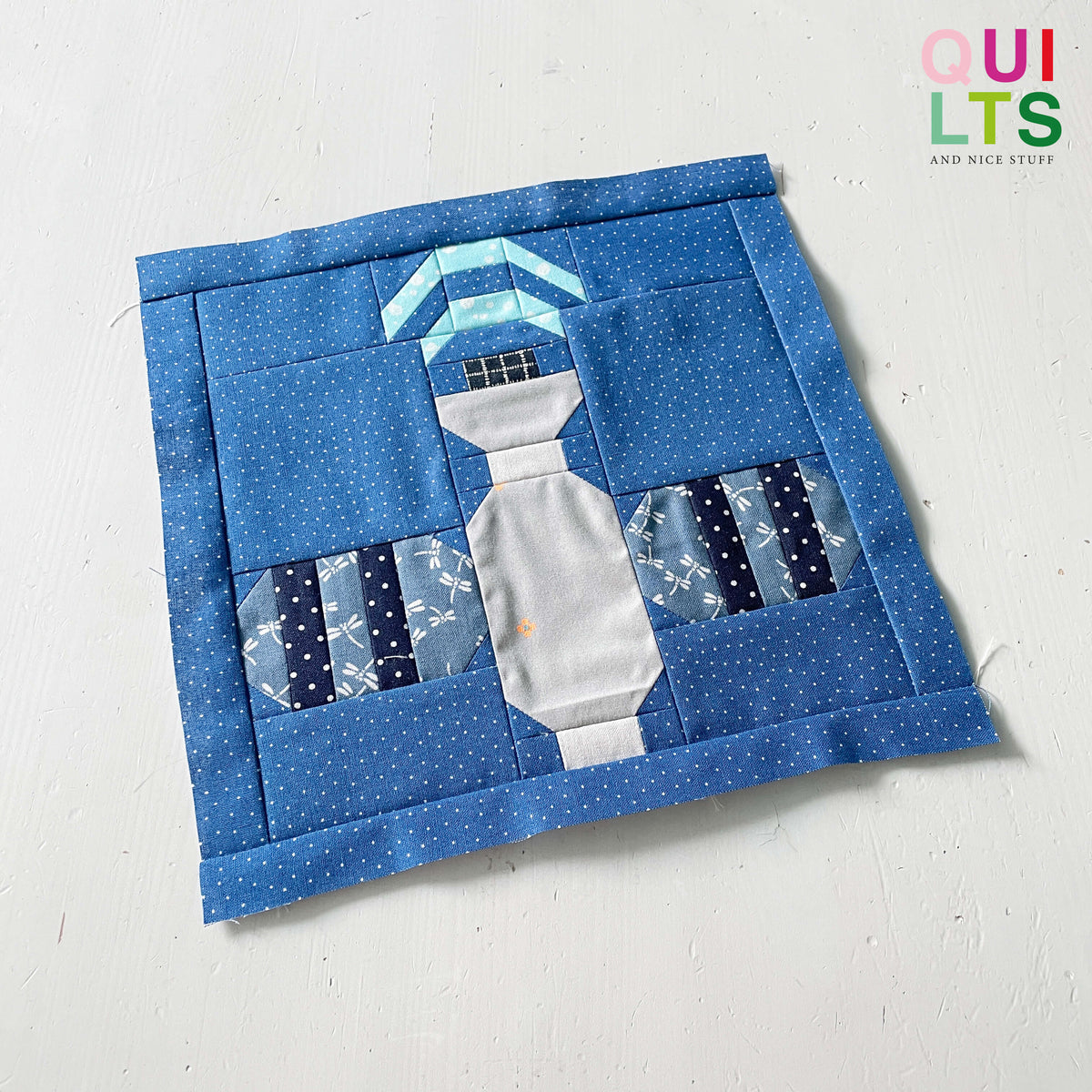 Satellit 2 – PDF Quilt Block Anleitung