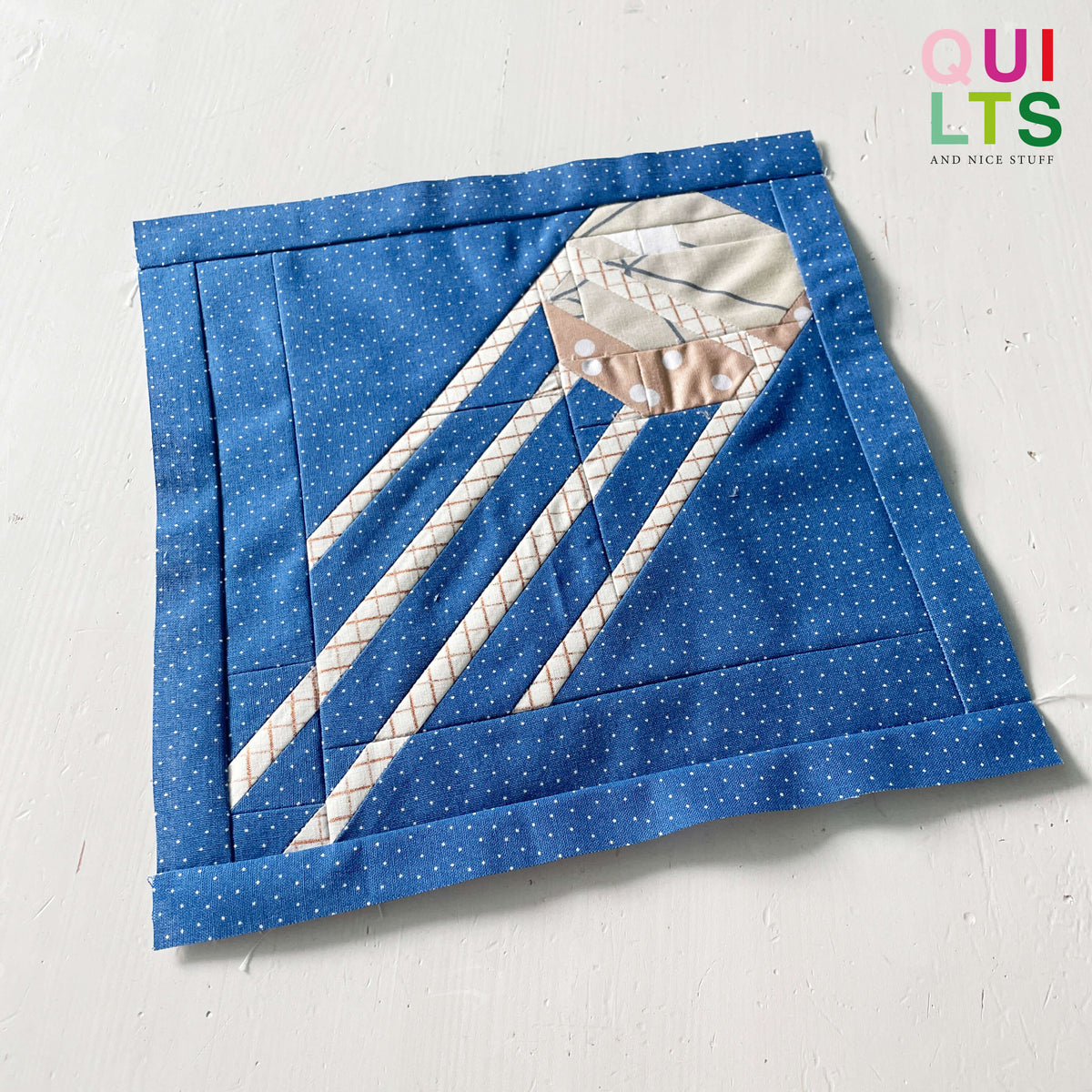 Satellite – PDF Quilt Block Pattern
