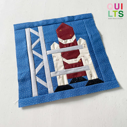 Space Shuttle Launch Pad – PDF Quilt Block Pattern
