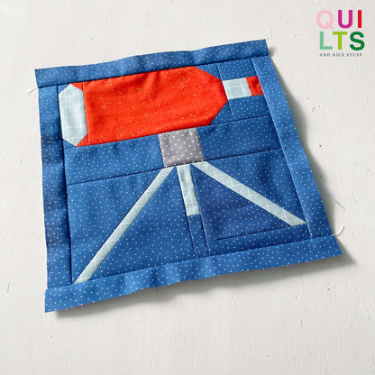 Telescope – PDF Quilt Block Pattern