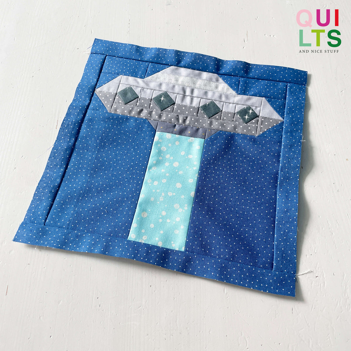 UFO – PDF Quilt Block Pattern