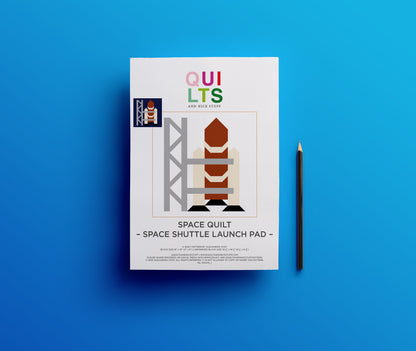 Space Shuttle Launch Pad – PDF Quilt Block Pattern