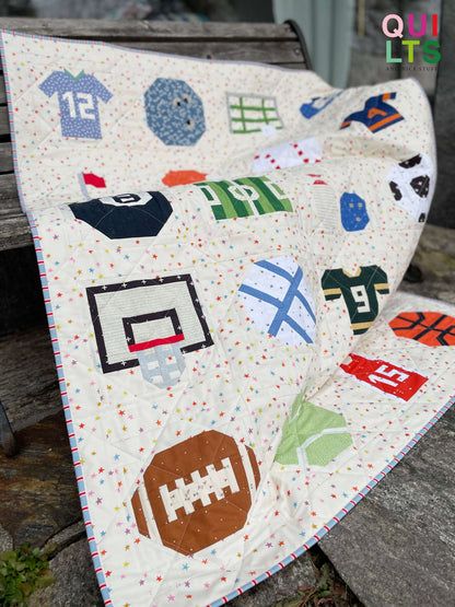 Pickleball – PDF Quilt Block Anleitung