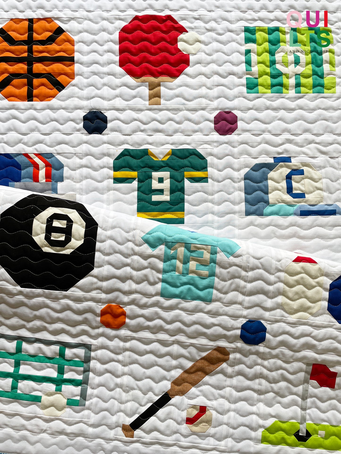 Table Tennis – PDF Quilt Block Pattern
