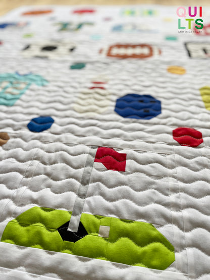 Golf Hole – PDF Quilt Block Pattern