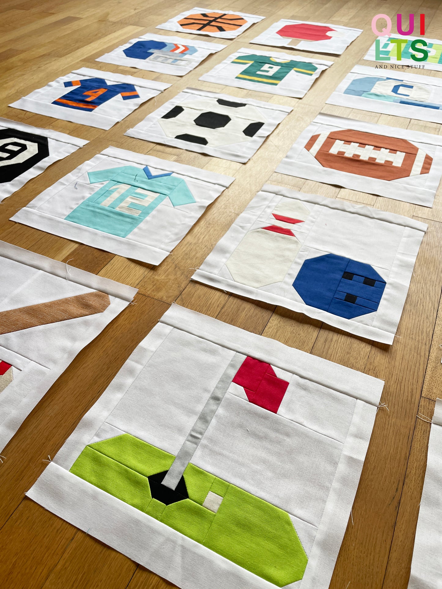 Golf Hole – PDF Quilt Block Pattern