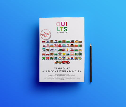 PDF Anleitungspaket – 12 Zug Blöcke, individuelle Auswahl