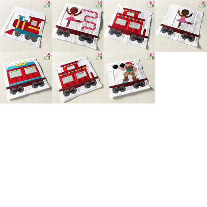 PDF Anleitungspaket – 25 Zug Blöcke, individuelle Auswahl