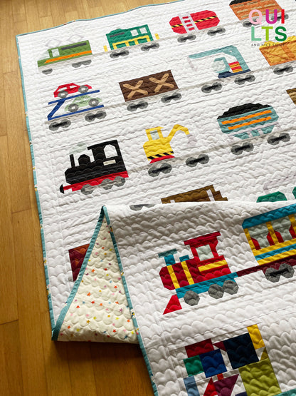 Australische Lokomotive – PDF Quilt Block Anleitung