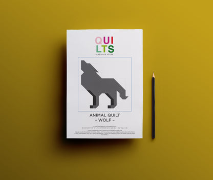 Wolf – PDF Quilt Block Anleitung