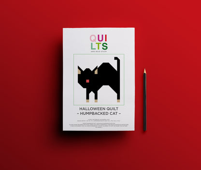 Humpbacked Cat – PDF Quilt Block Pattern