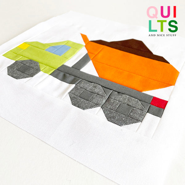 Muldenkipper – PDF Quilt Block Anleitung