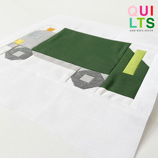 Müllabfuhr – PDF Quilt Block Anleitung