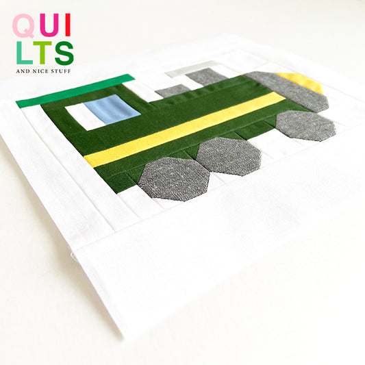 Lokomotive  – PDF Quilt Block Anleitung