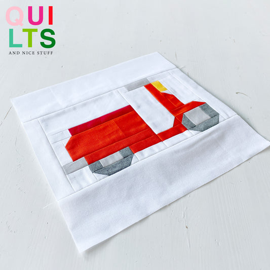 Moped – PDF Quilt Block Anleitung
