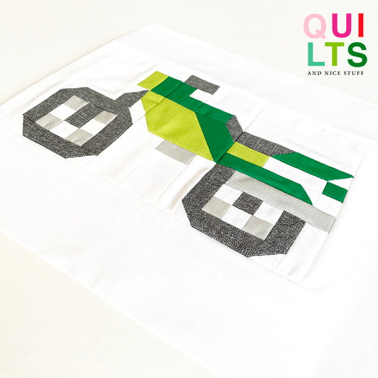 Motorrad – PDF Quilt Block Anleitung
