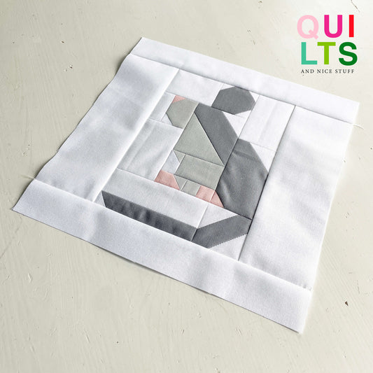 Maus 2 – PDF Quilt Block Anleitung
