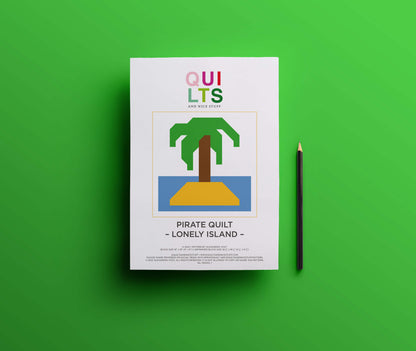 Einsame Insel – PDF Quilt Block Anleitung