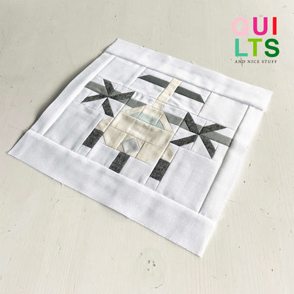 Propeller Aircraft – PDF Quilt Block Pattern