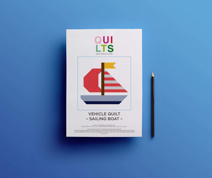 Segelboot – PDF Quilt Block Anleitung