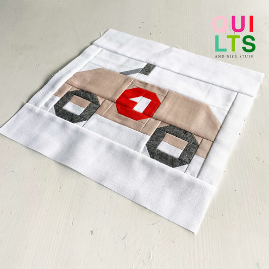 Seifenkiste – PDF Quilt Block Anleitung