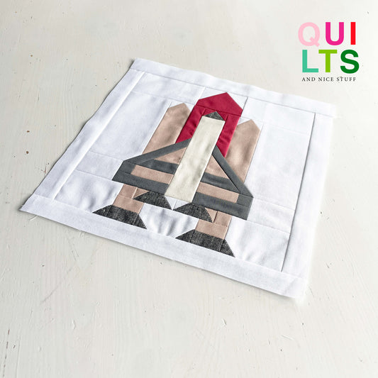 Space Shuttle – PDF Quilt Block Anleitung