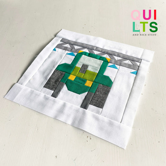 Sprühwagen – PDF Quilt Block Anleitung