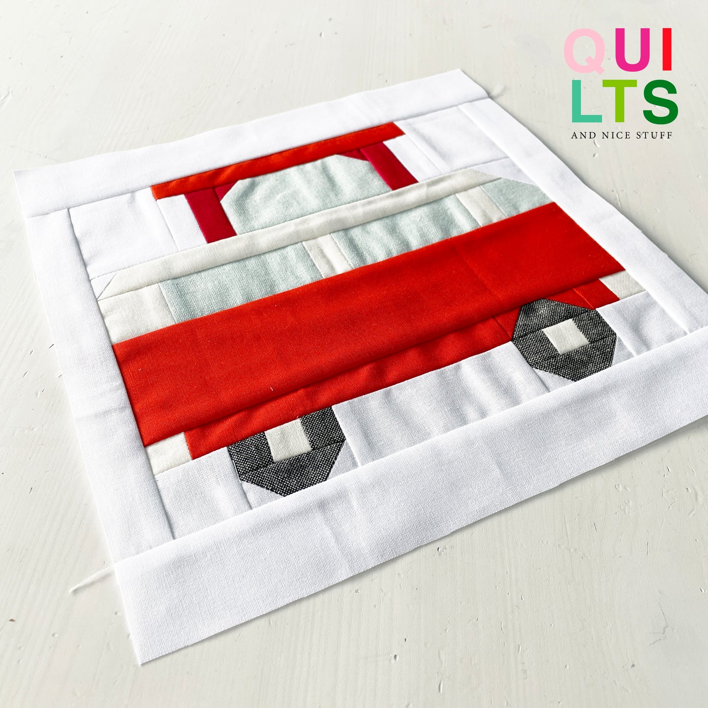 Van – PDF Quilt Block Pattern