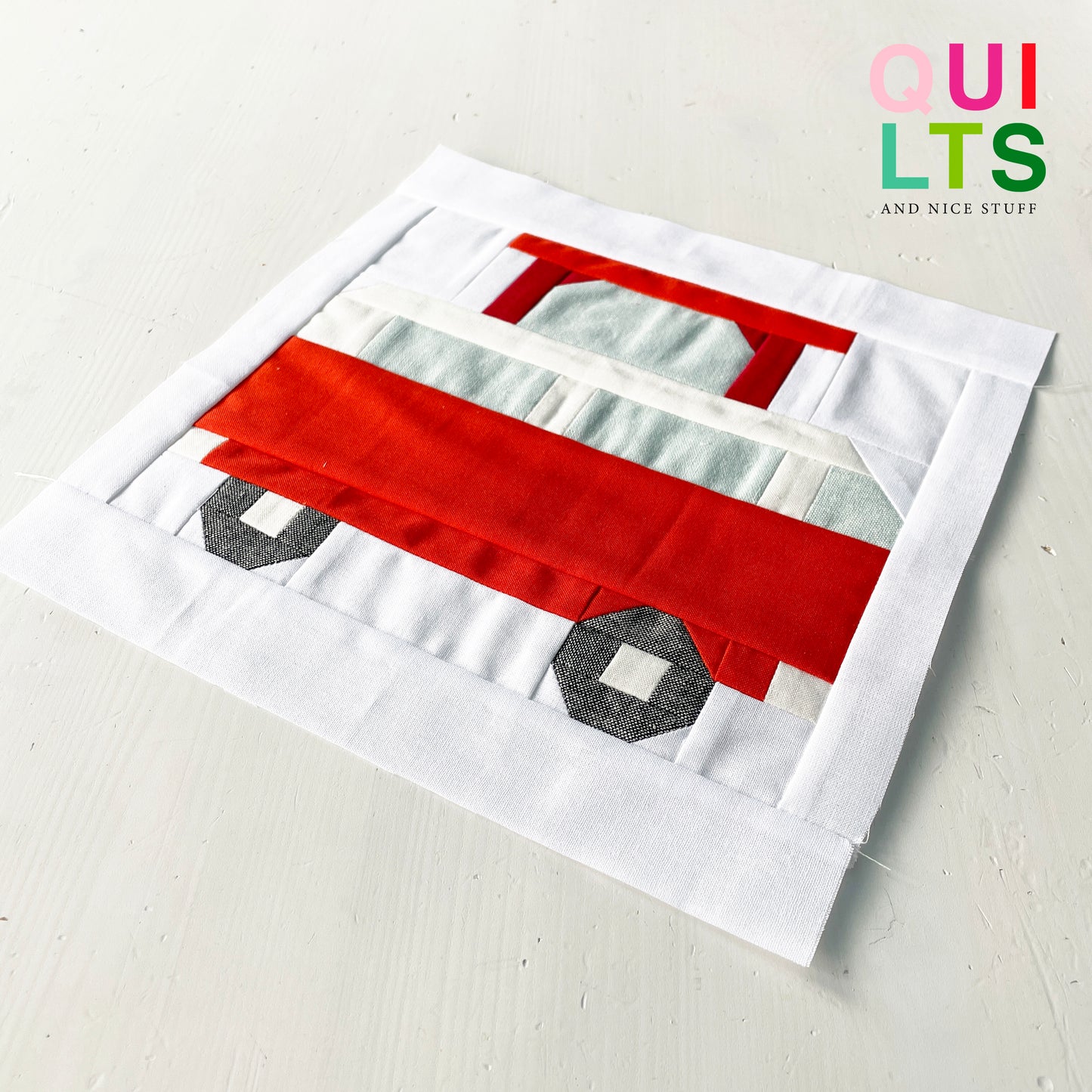 Van – PDF Quilt Block Pattern