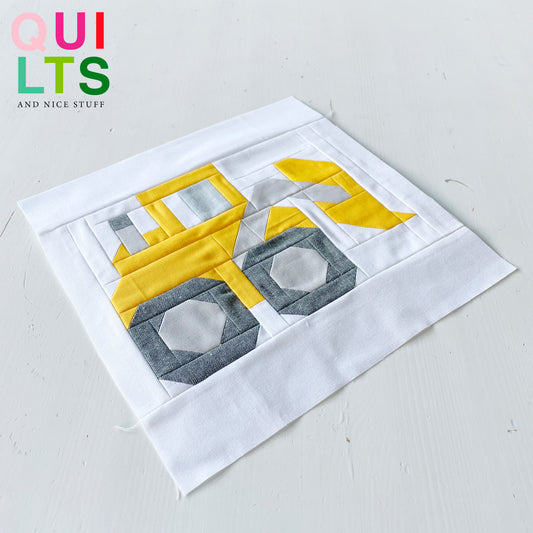 Radlader – PDF Quilt Block Anleitung