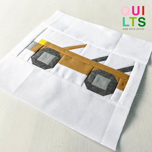 Zoo-Safari Mobil – PDF Quilt Block Anleitung